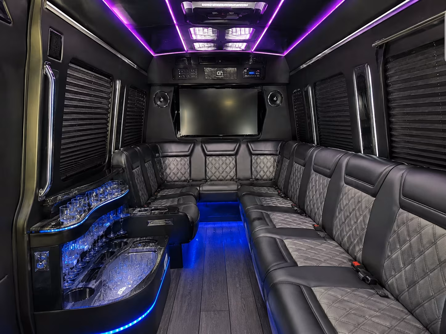bridal party and vip bus rentals for el paso wedding days