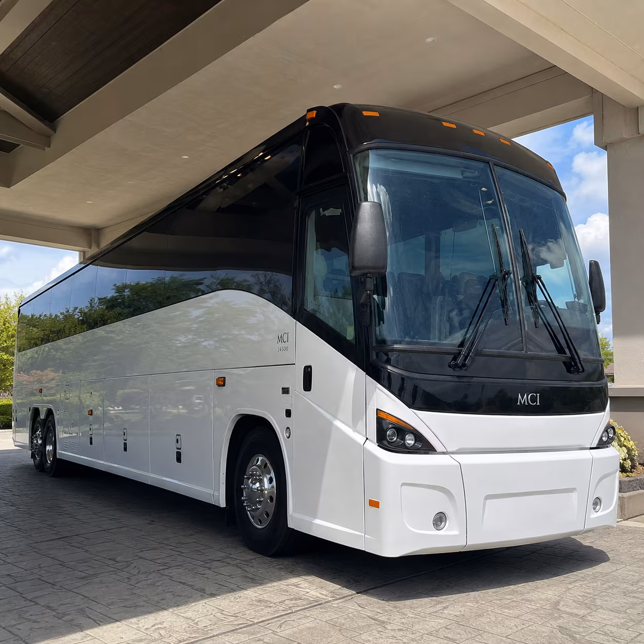 el paso charter bus rental exterior