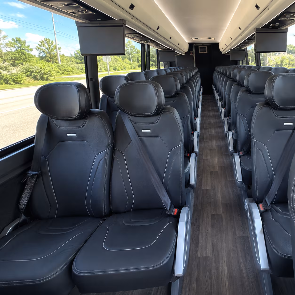 el paso charter bus rental inside