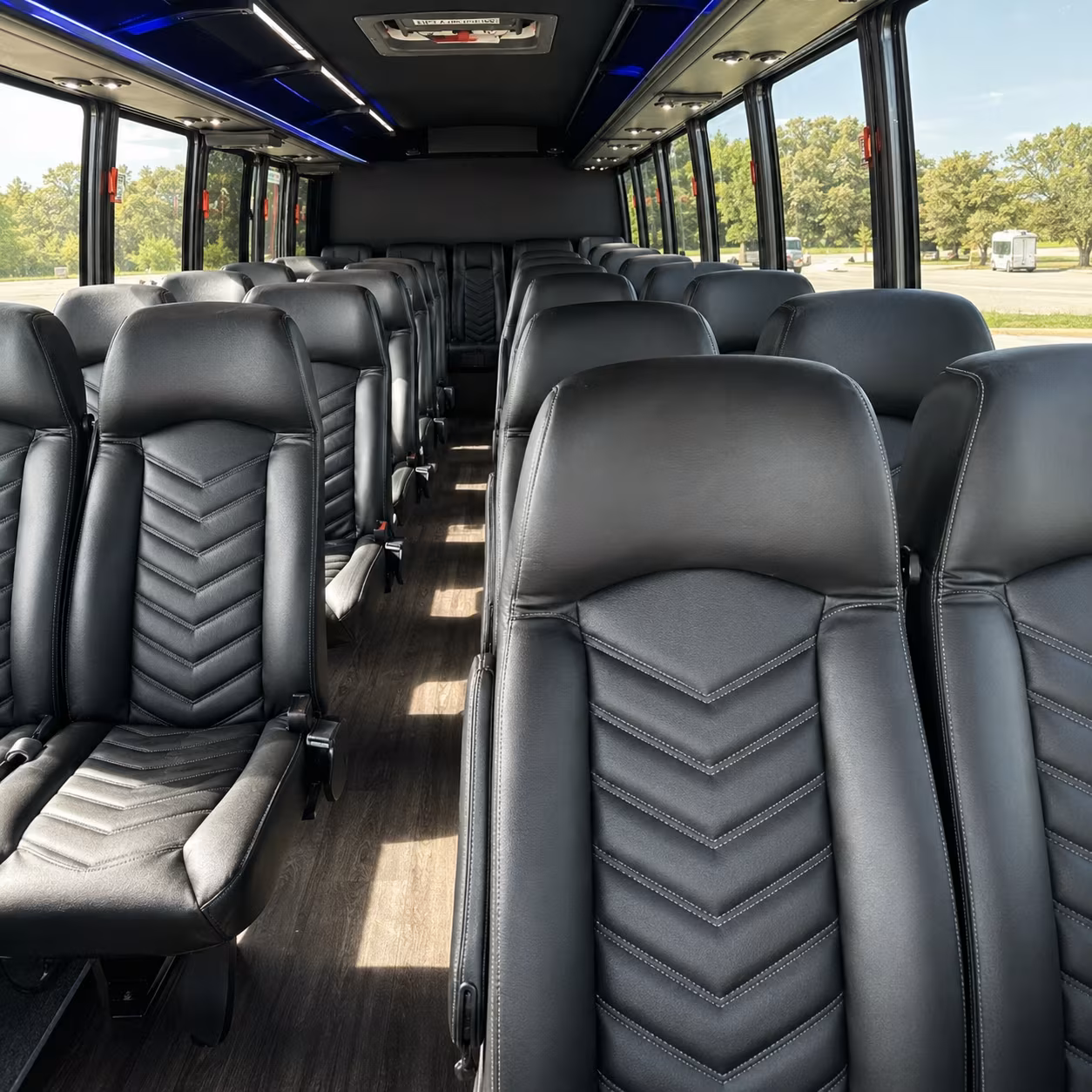 el paso concert transportation onboard seating